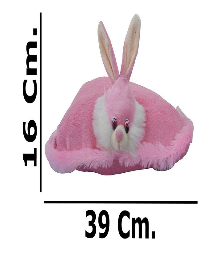 Saugat Traders Stuffed Soft Plush 2 in 1 Cushion Rabbit - Toy | Kids Pillow for Travel |Travel Pillow for Boys and Girls - Image 4